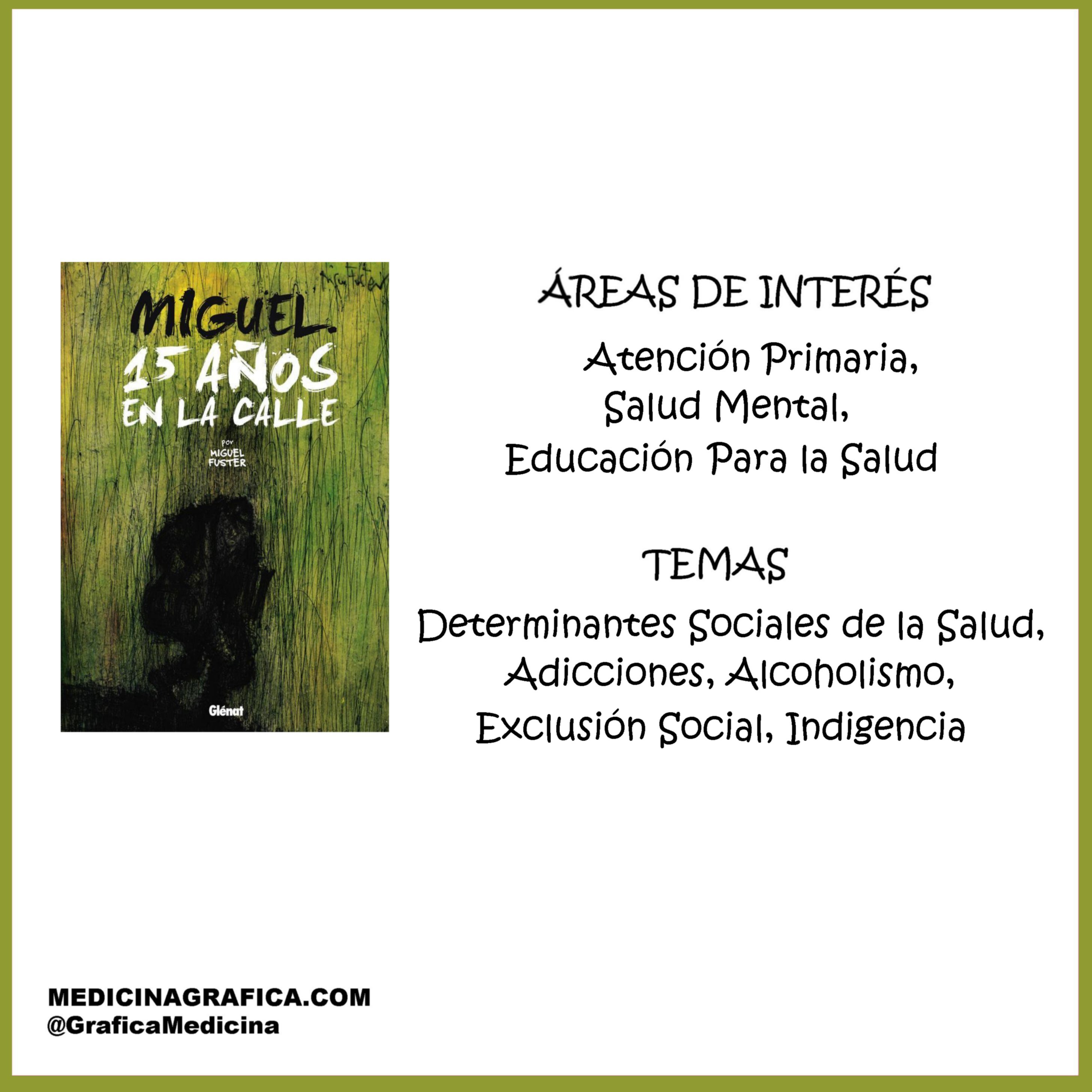 Miguel 15 años en la calle